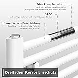 SONNI Handtuchheizkörper Handtuchtrockner Heizkörper Bad Mittelanschluss Handtuchwärmer Badheizkörper Weiß Gerade 40 * 120cm - 3