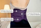 Vulpés intelligenter beheizbarer Nierengurt | Wärmeunterstützung für den Rücken-, Nieren- und Beckenbereich | Smartphone Steuerung | Entwickelt in Deutschland - 3